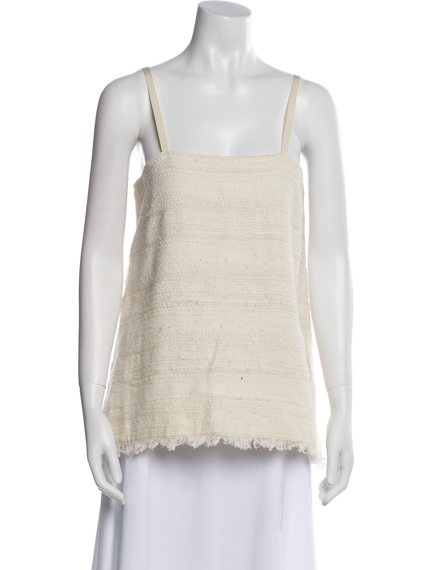 Hatch Square Neckline Sleeveless Top