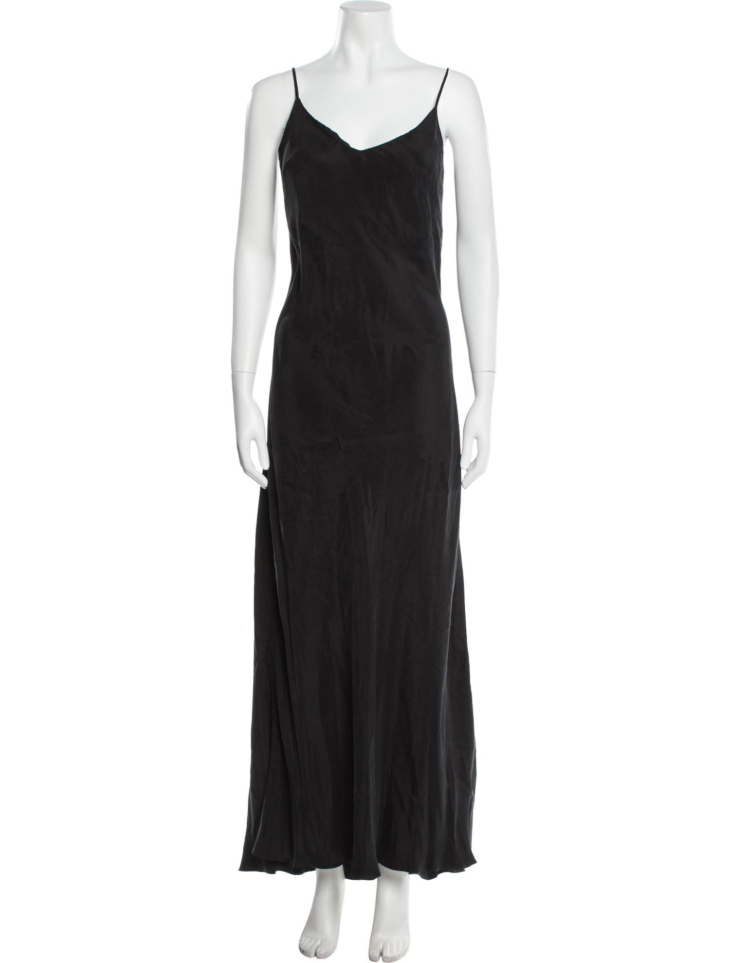 Hatch Scoop Neck Long Dress