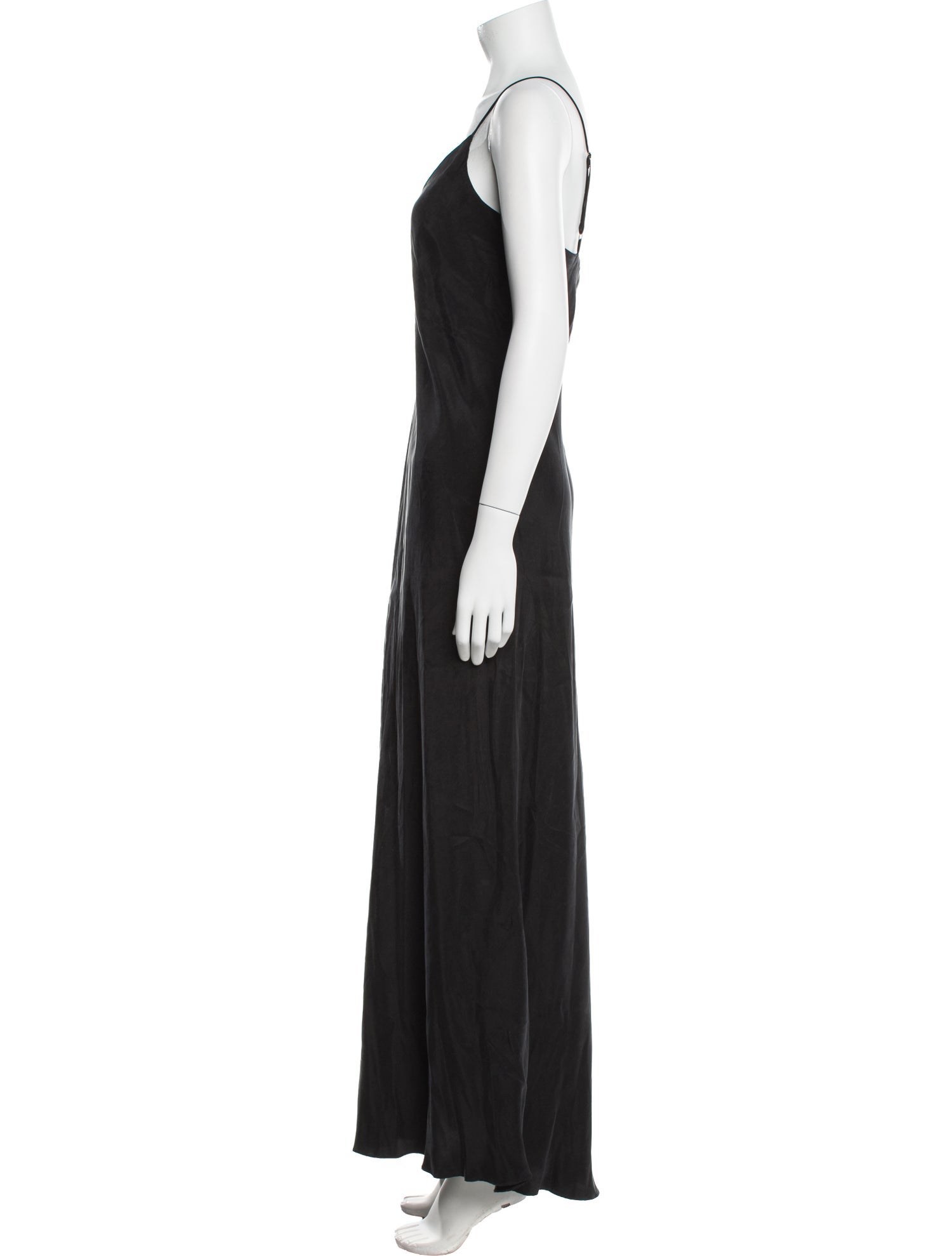 Hatch Scoop Neck Long Dress