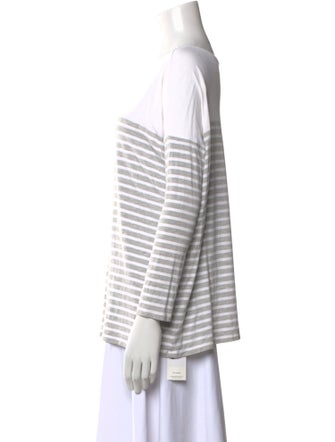 Hatch Striped Scoop Neck T-Shirt