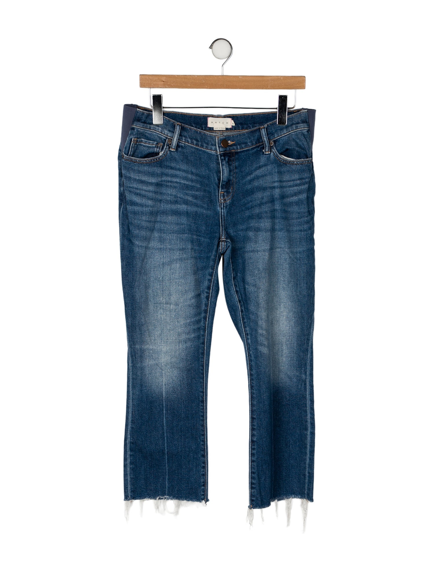 Hatch Mid-Rise Straight Leg Jeans