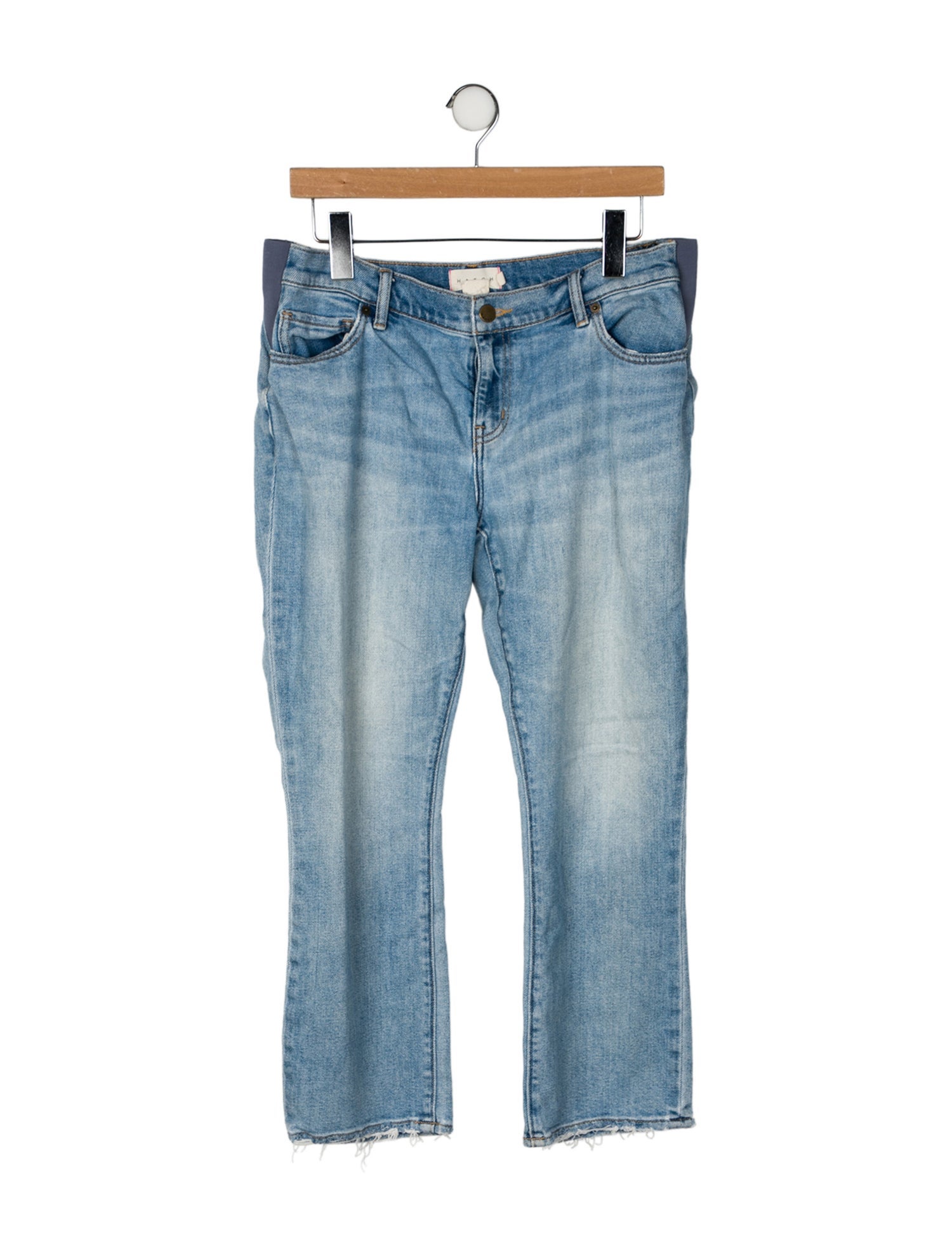 Hatch Mid-Rise Straight Leg Jeans