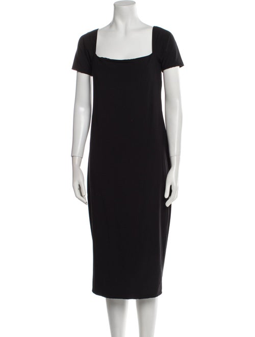 Hatch Square Neckline Midi Length Dress