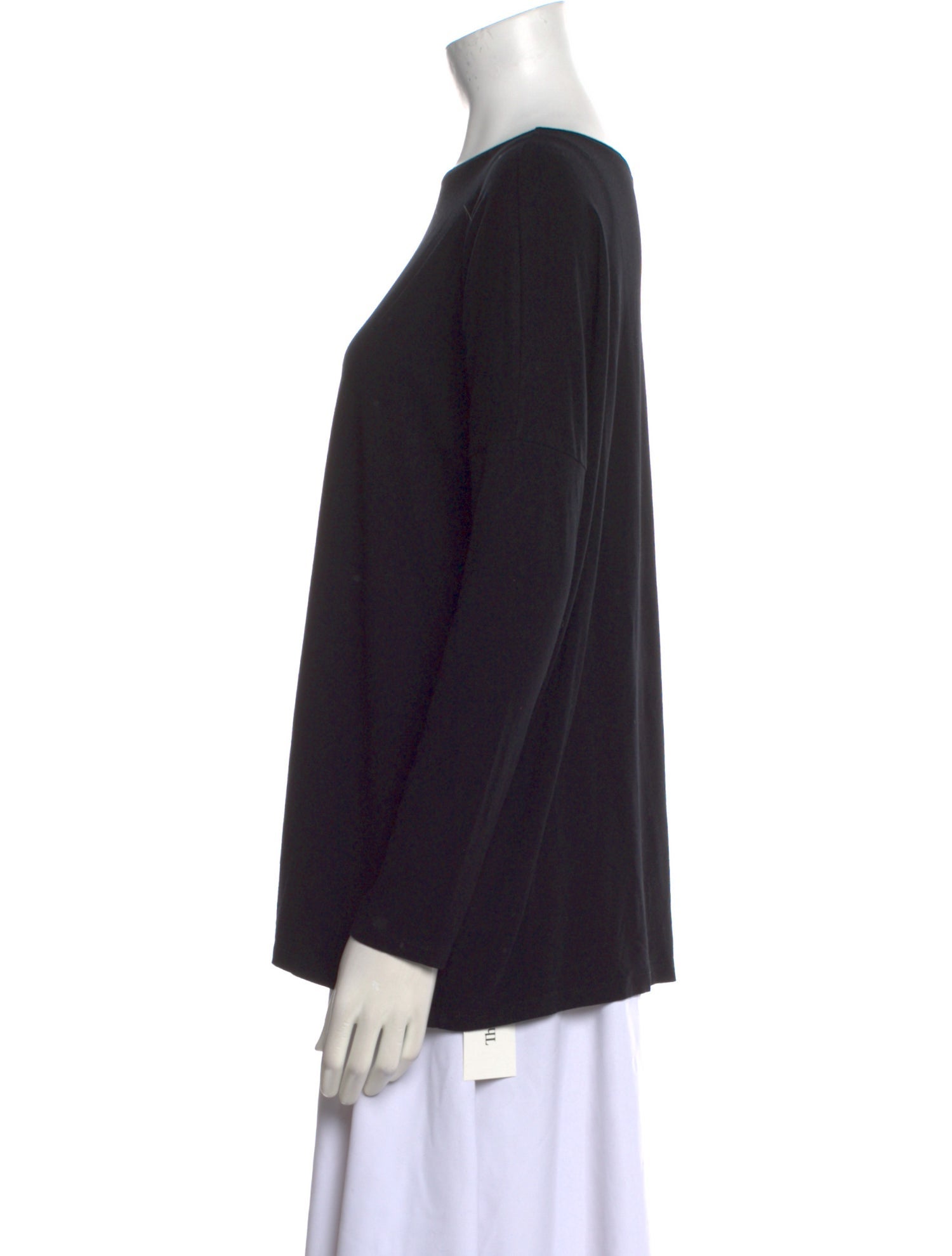 Hatch Bateau Neckline Long Sleeve Top