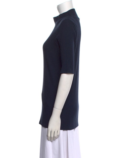 Hatch Mock Neck Short Sleeve Top