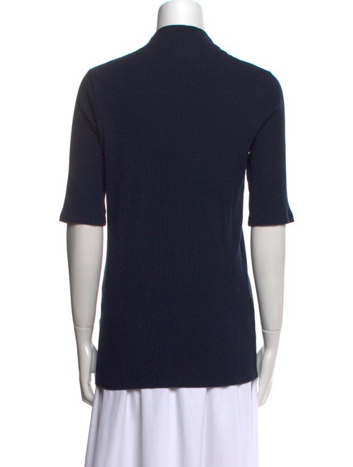 Hatch Mock Neck Short Sleeve Top