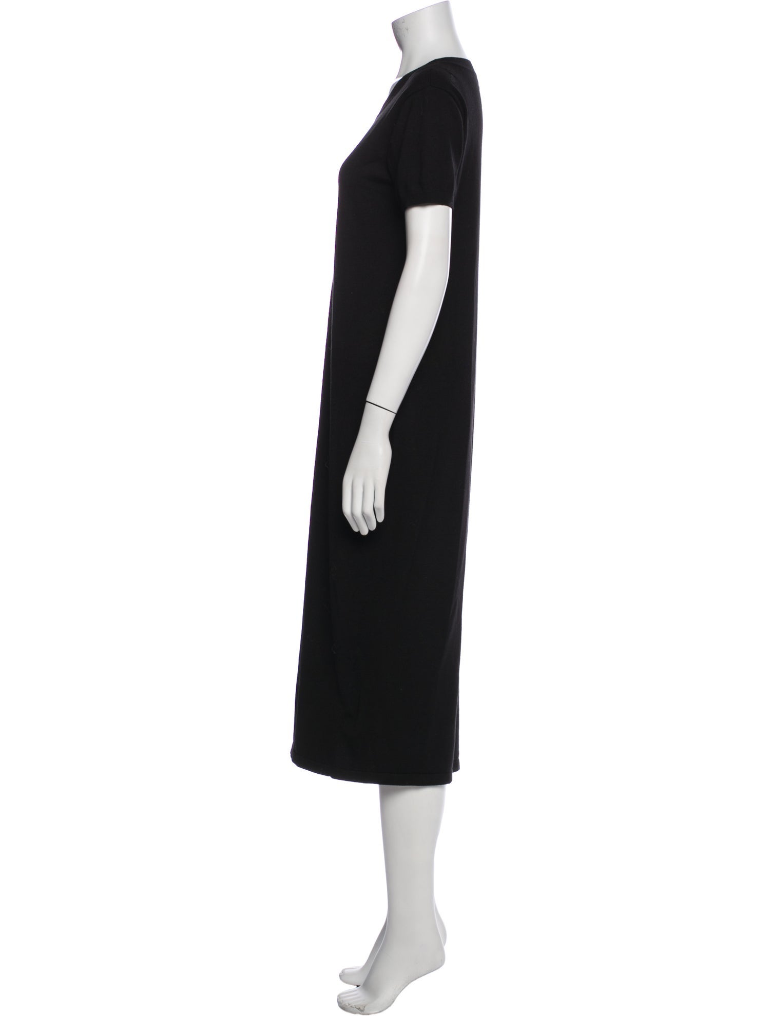 Hatch Crew Neck Midi Length Dress