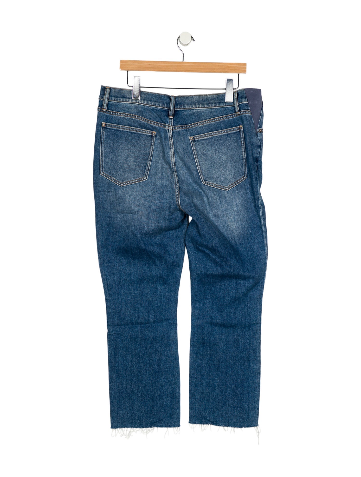 Hatch Mid-Rise Straight Leg Jeans