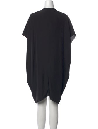 Hatch V-Neck Knee-Length Dress