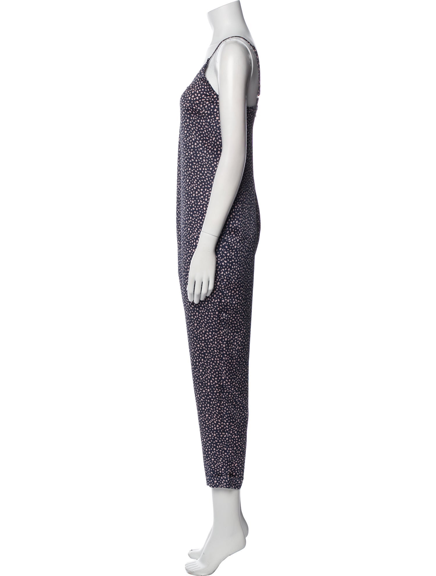 Hatch Printed V-Neck Jumpsuit