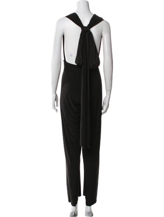 Hatch Plunge Neckline Jumpsuit