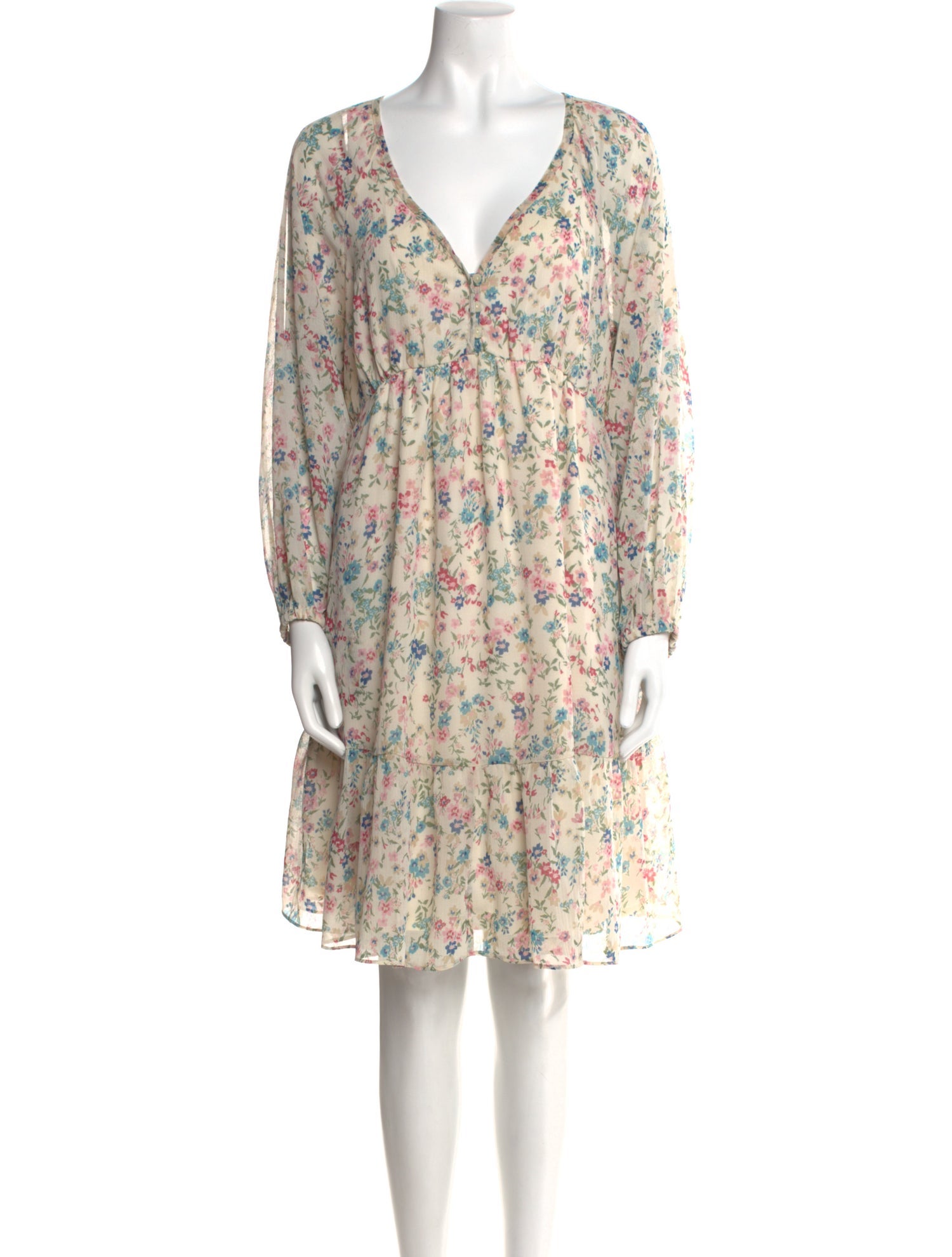 Hatch Floral Print Mini Dress w/ Tags