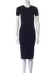 Hatch Crew Neck Knee-Length Dress