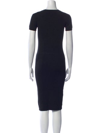 Hatch Crew Neck Knee-Length Dress