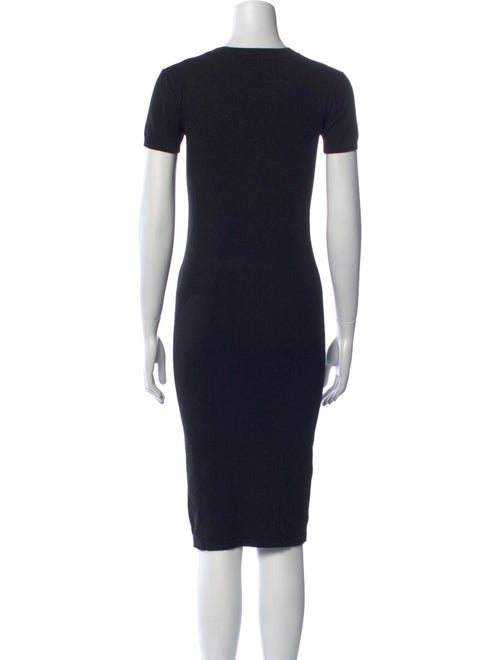 Hatch Crew Neck Knee-Length Dress