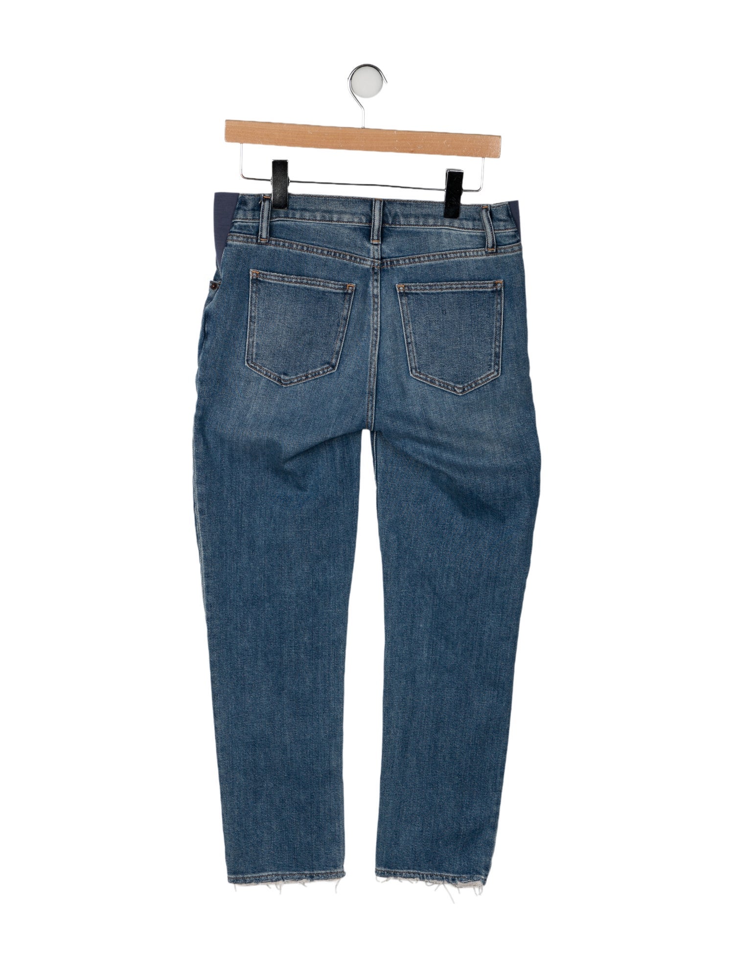 Hatch Mid-Rise Straight Leg Jeans