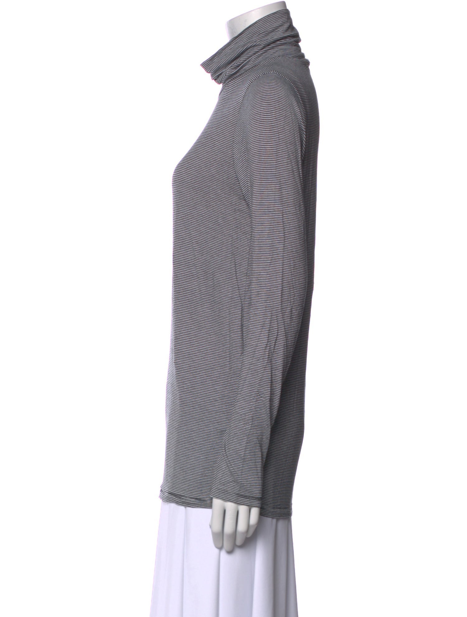 Hatch Striped Turtleneck Top