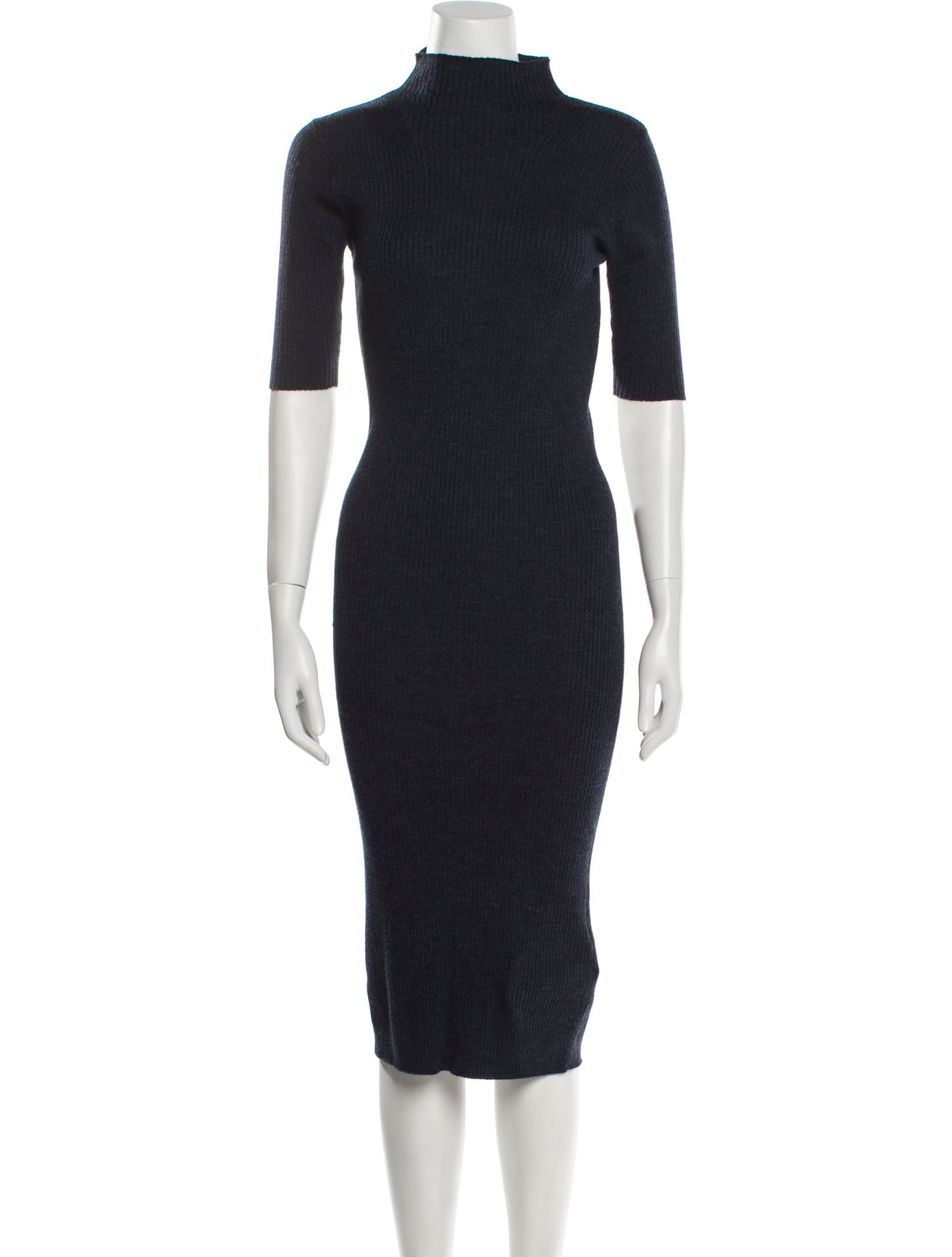 Hatch Merino Wool Midi Length Dress