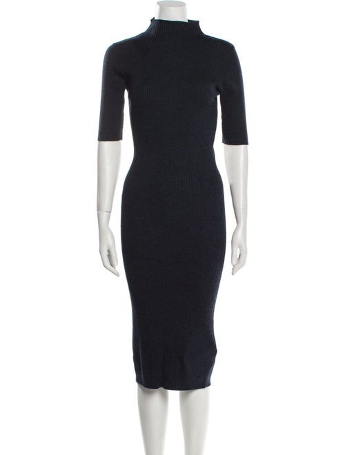 Hatch Merino Wool Midi Length Dress