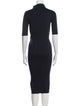 Hatch Merino Wool Midi Length Dress