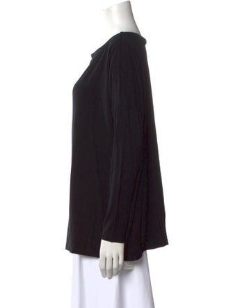 Hatch Bateau Neckline Long Sleeve Top