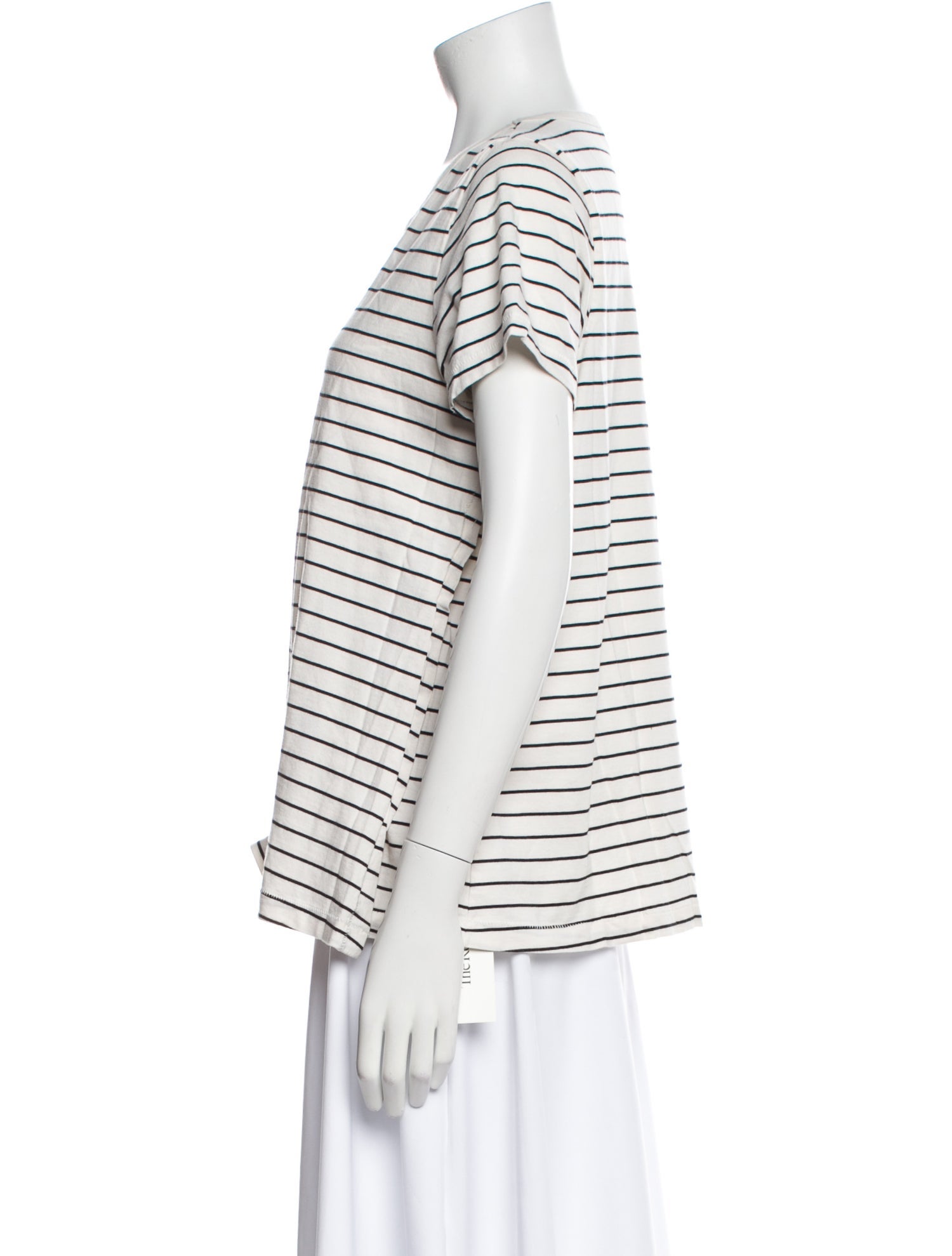 Hatch Striped Scoop Neck T-Shirt