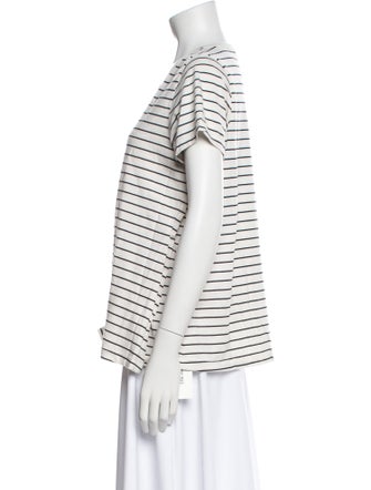 Hatch Striped Scoop Neck T-Shirt