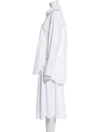 Hatch Long Sleeve Button-Up Top