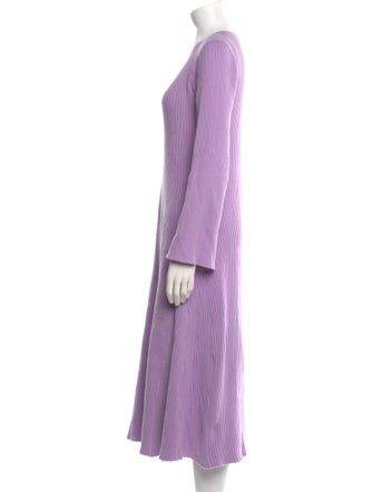 Hatch V-Neck Midi Length Dress