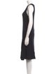 Hatch Scoop Neck Knee-Length Dress