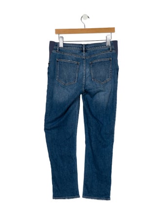 Hatch Mid-Rise Straight Leg Jeans