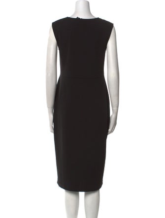 Hatch Square Neckline Midi Length Dress