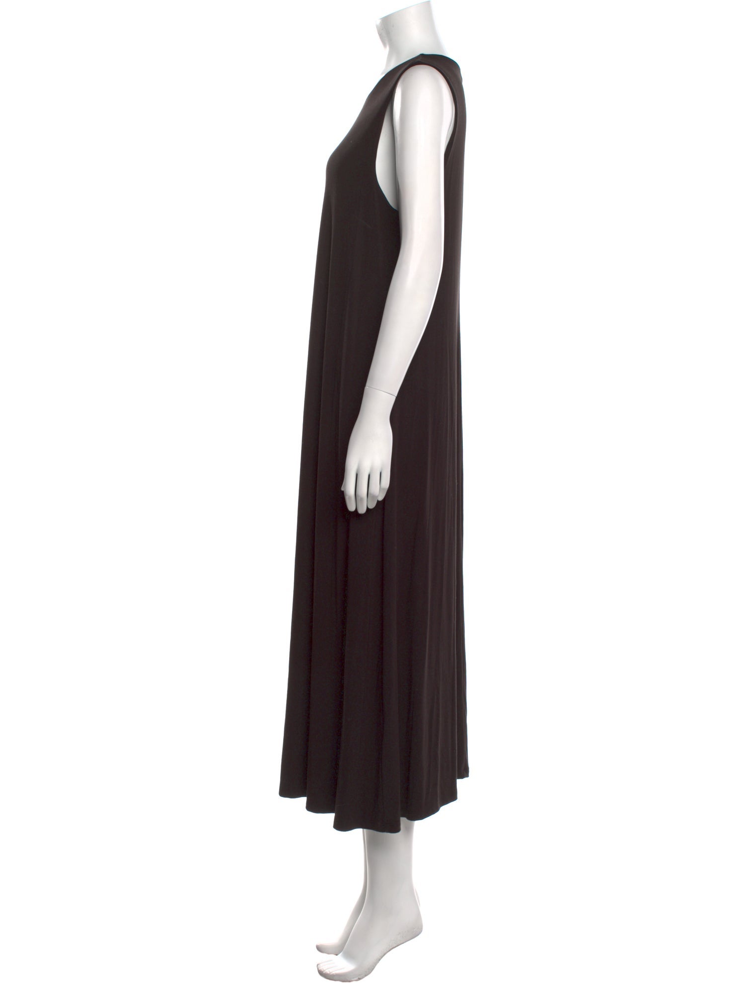 Hatch Crew Neck Long Dress