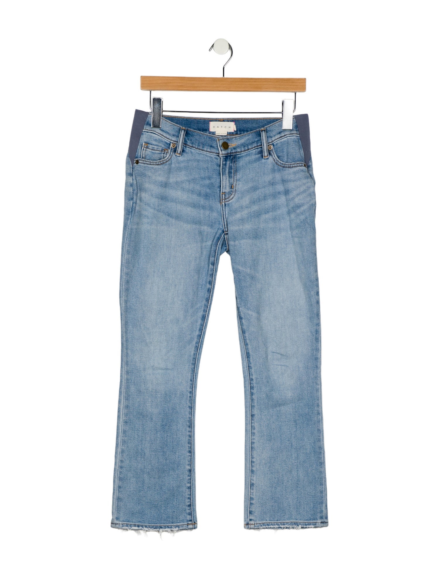 Hatch Low-Rise Straight Leg Jeans