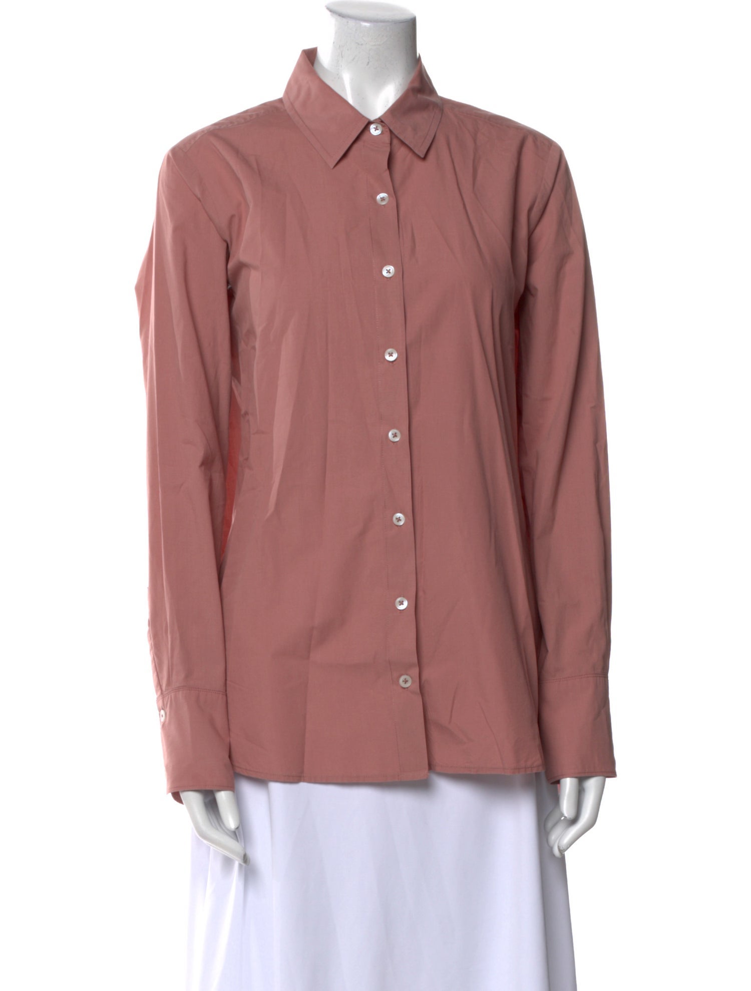 Hatch Long Sleeve Button-Up Top