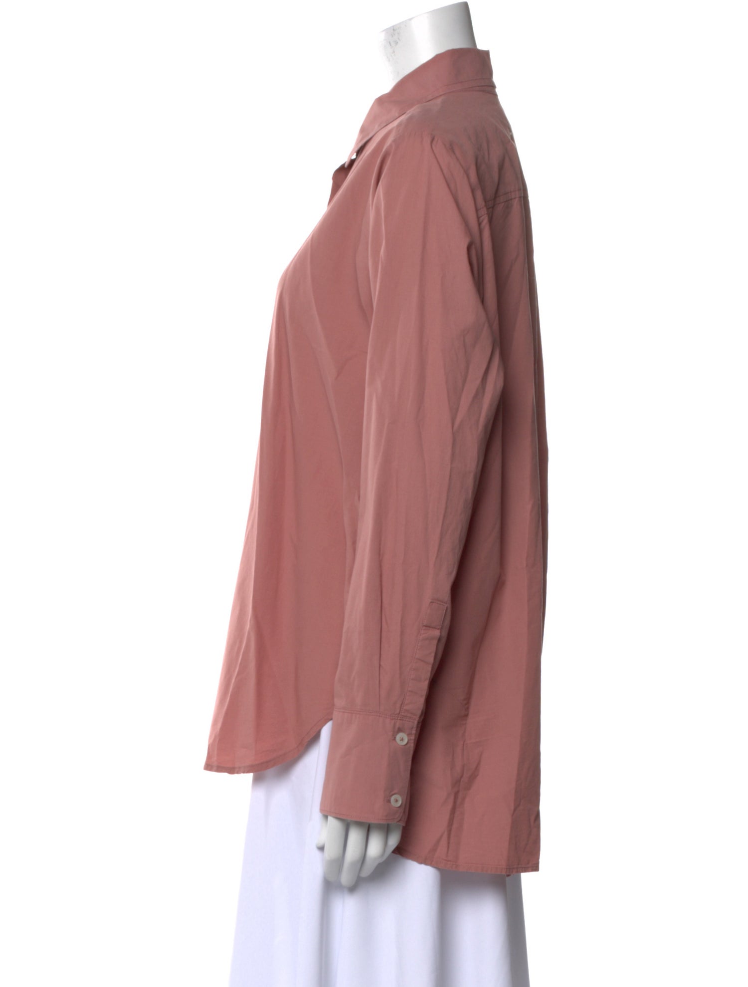 Hatch Long Sleeve Button-Up Top