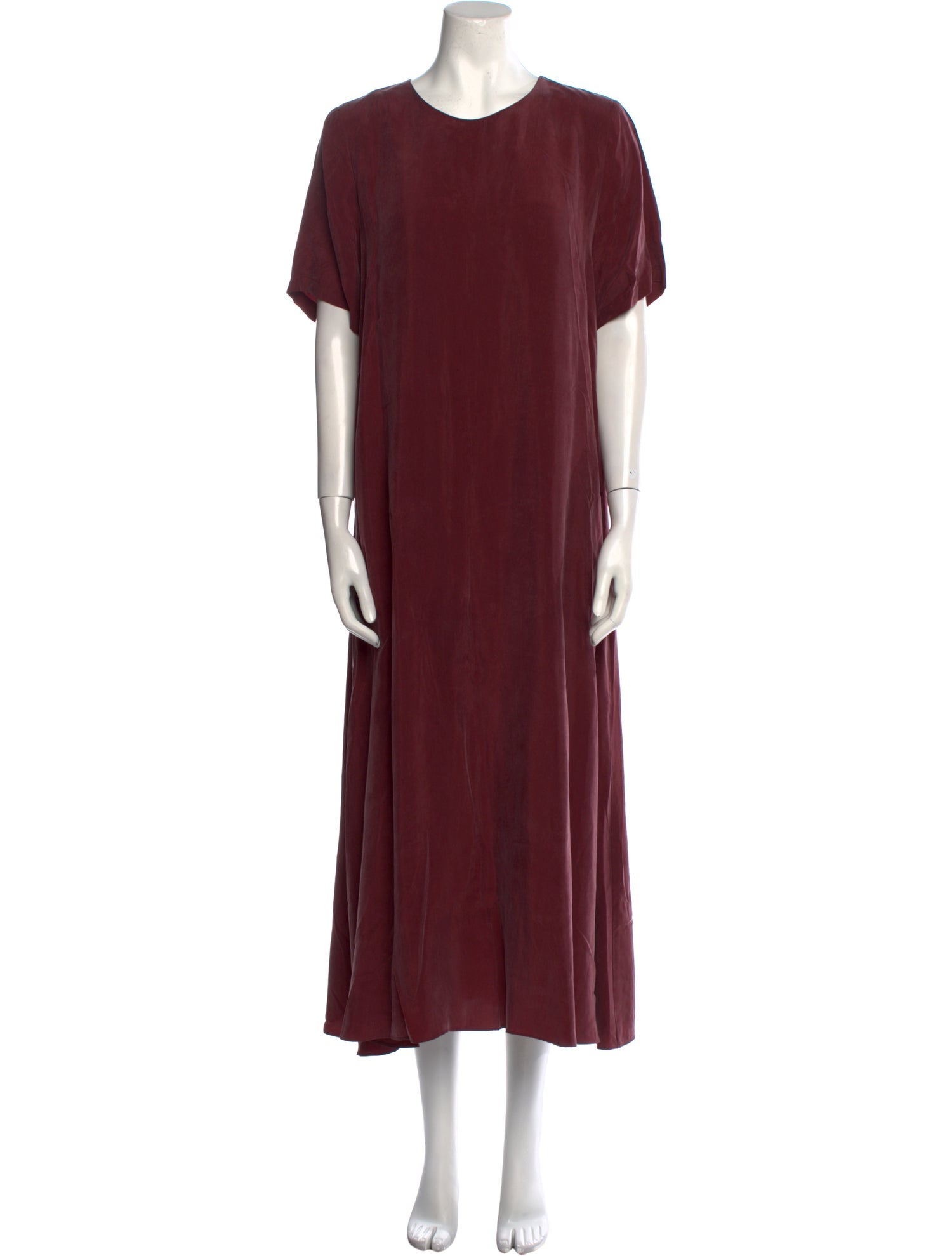 Hatch Crew Neck Long Dress
