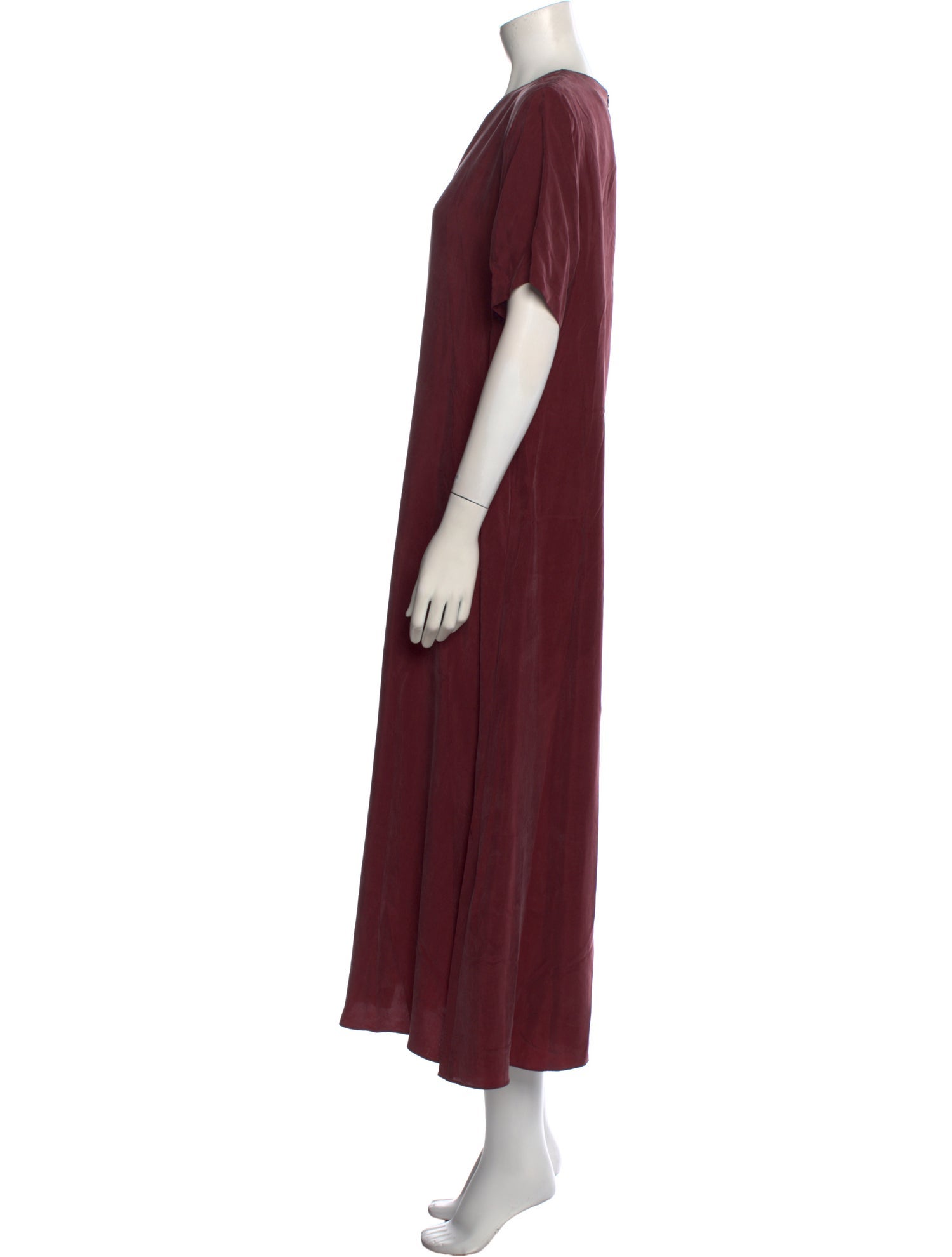 Hatch Crew Neck Long Dress