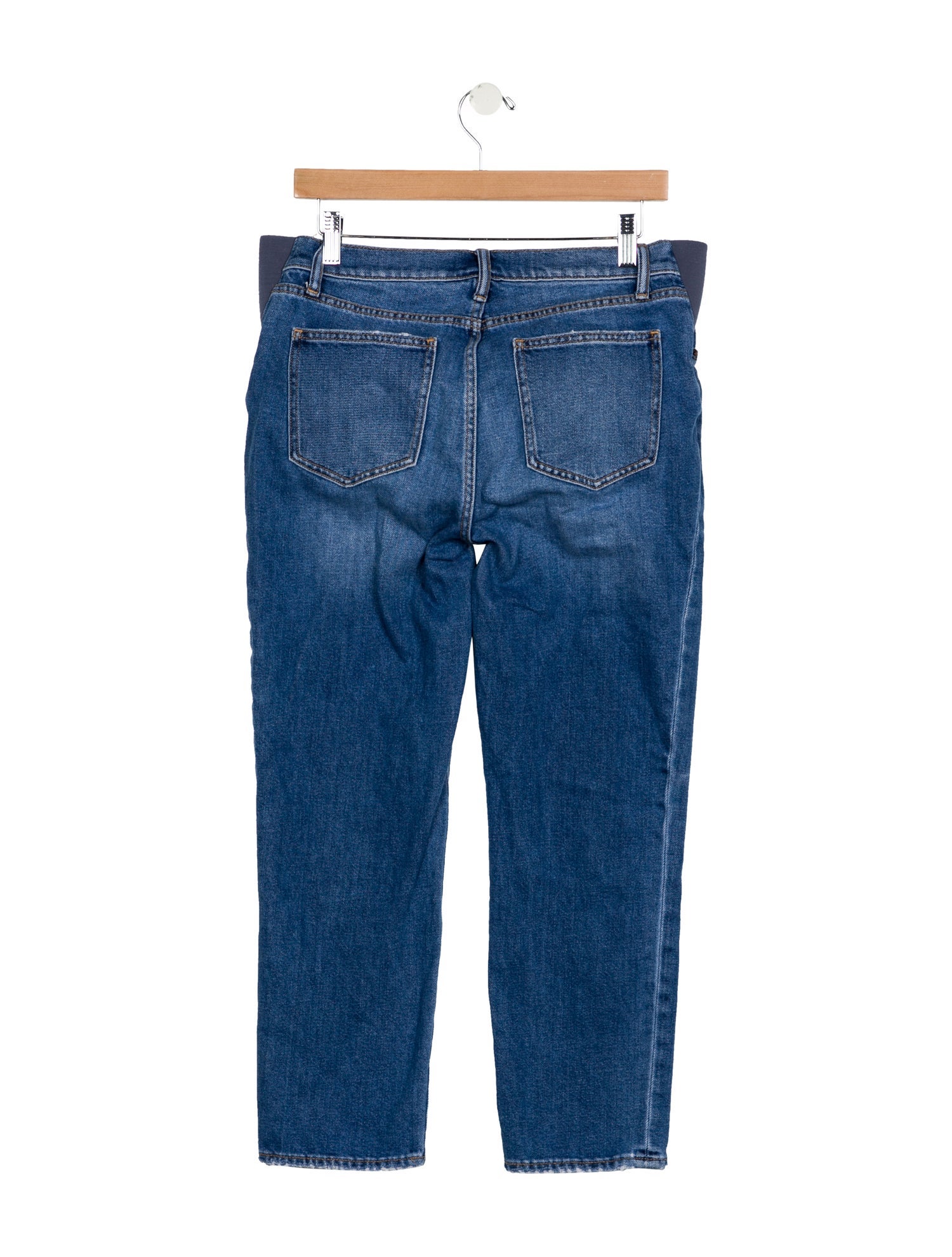 Hatch Mid-Rise Straight Leg Jeans