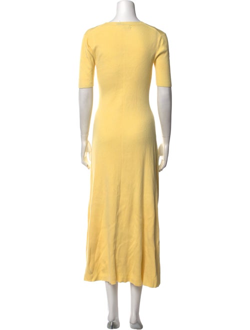 Hatch Crew Neck Long Dress