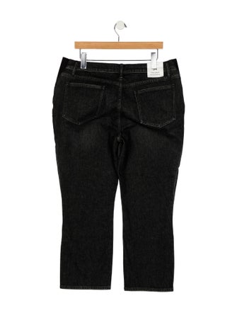 Hatch Mid-Rise Wide Leg Jeans