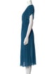 Hatch V-Neck Midi Length Dress