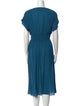 Hatch V-Neck Midi Length Dress