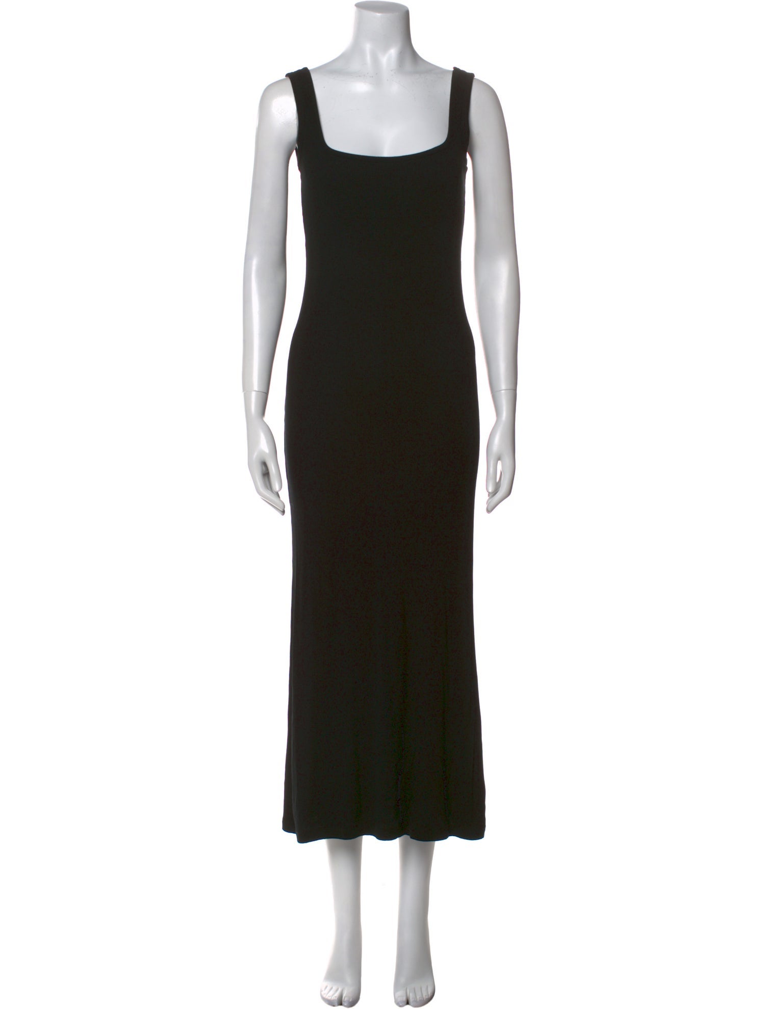 Hatch Square Neckline Midi Length Dress