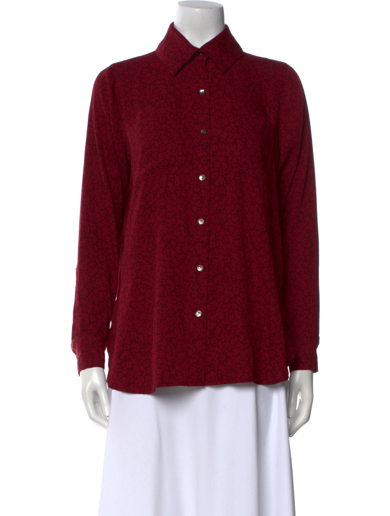 Hatch Long Sleeve Button-Up Top