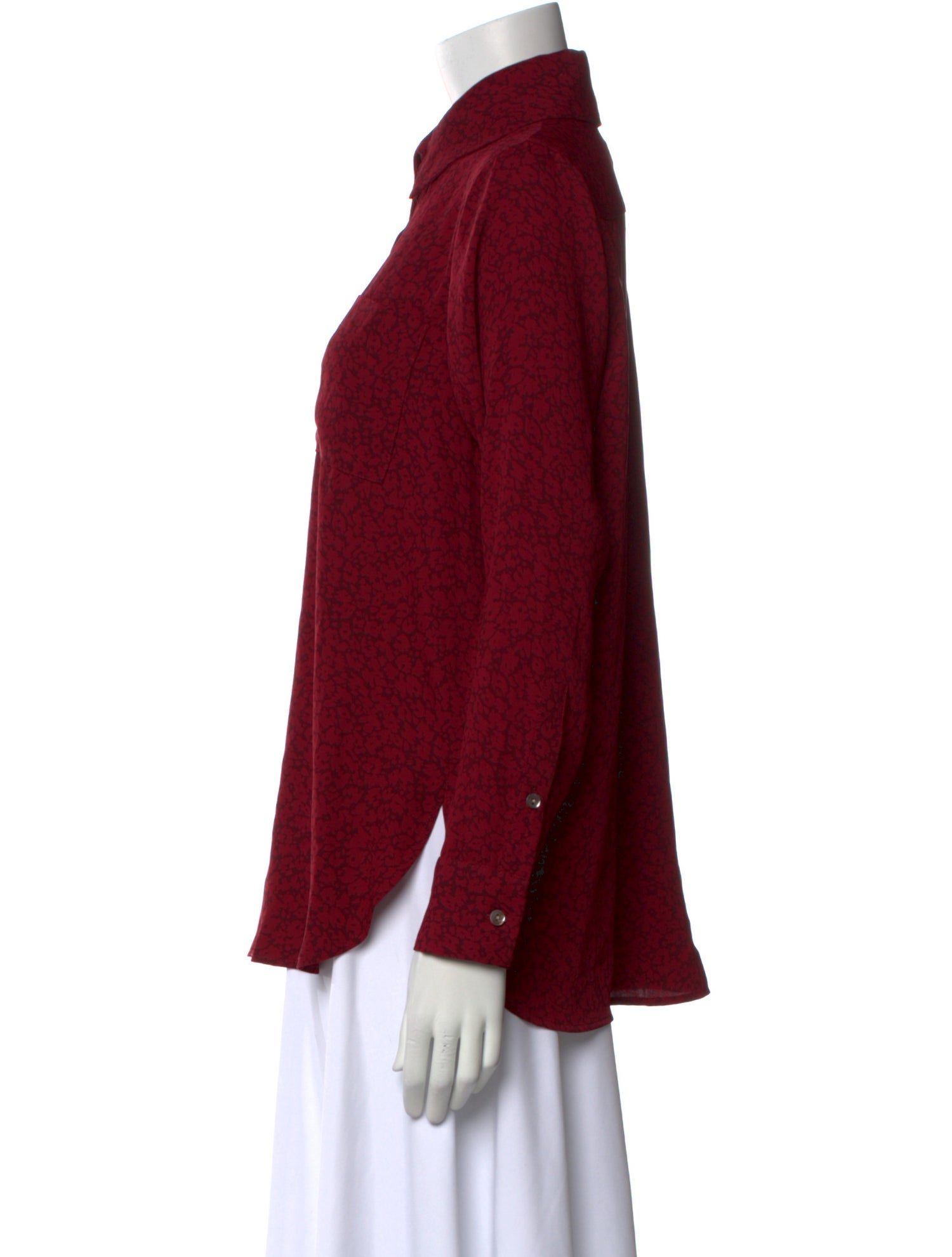 Hatch Long Sleeve Button-Up Top