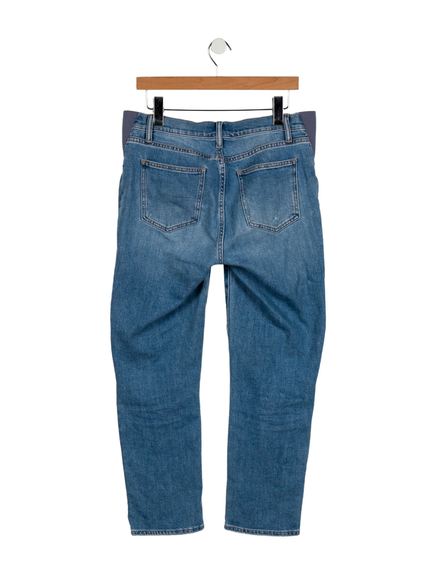 Hatch Mid-Rise Straight Leg Jeans