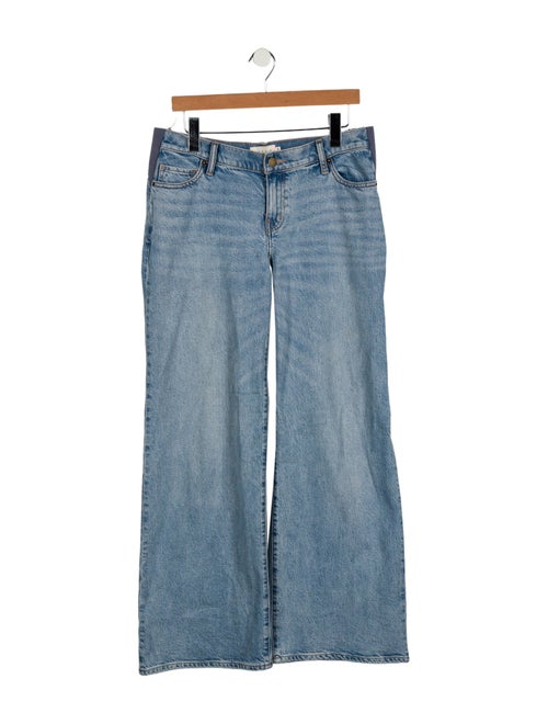 Hatch Mid-Rise Wide Leg Jeans