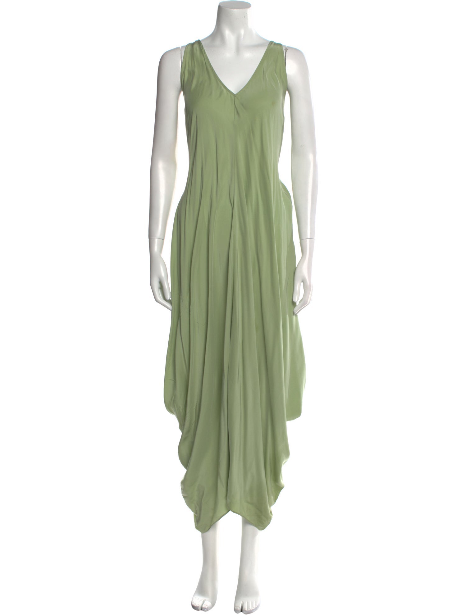 Hatch Silk Long Dress