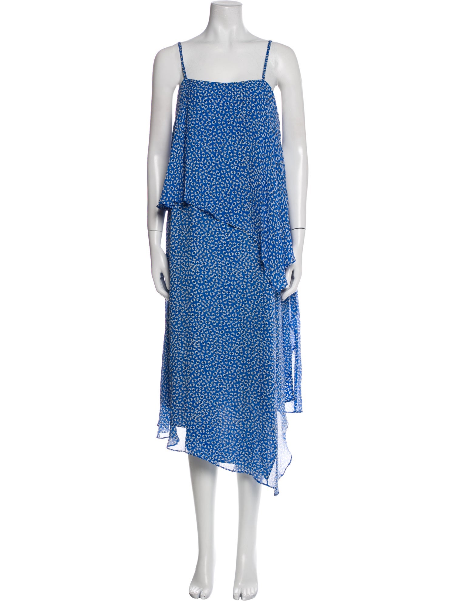 Hatch Printed Midi Length Dress
